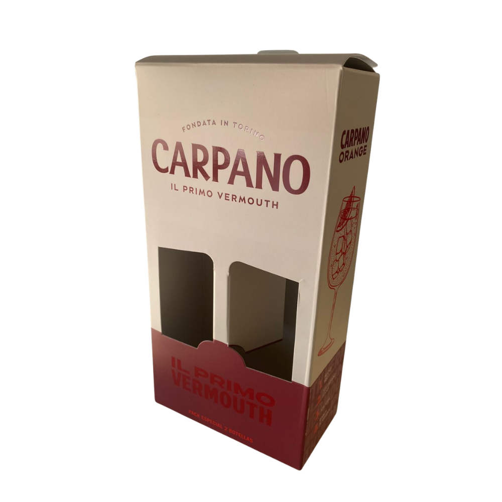 Estuche Carpano Dos Botellas