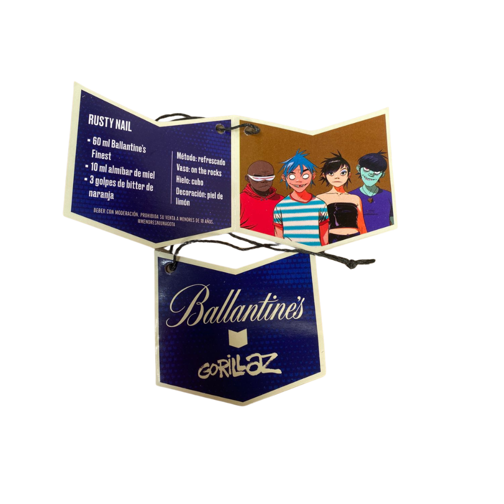 Collarin Ballantines - Gorillaz
