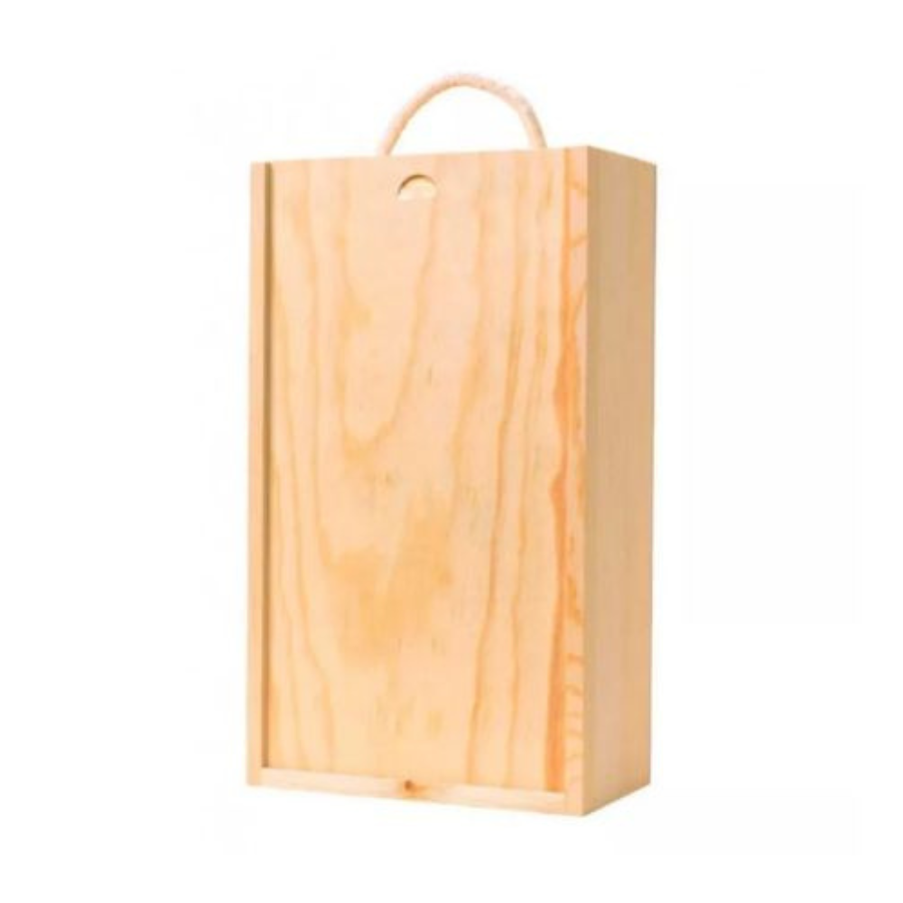 Caja Madera 2 vinos Etchart